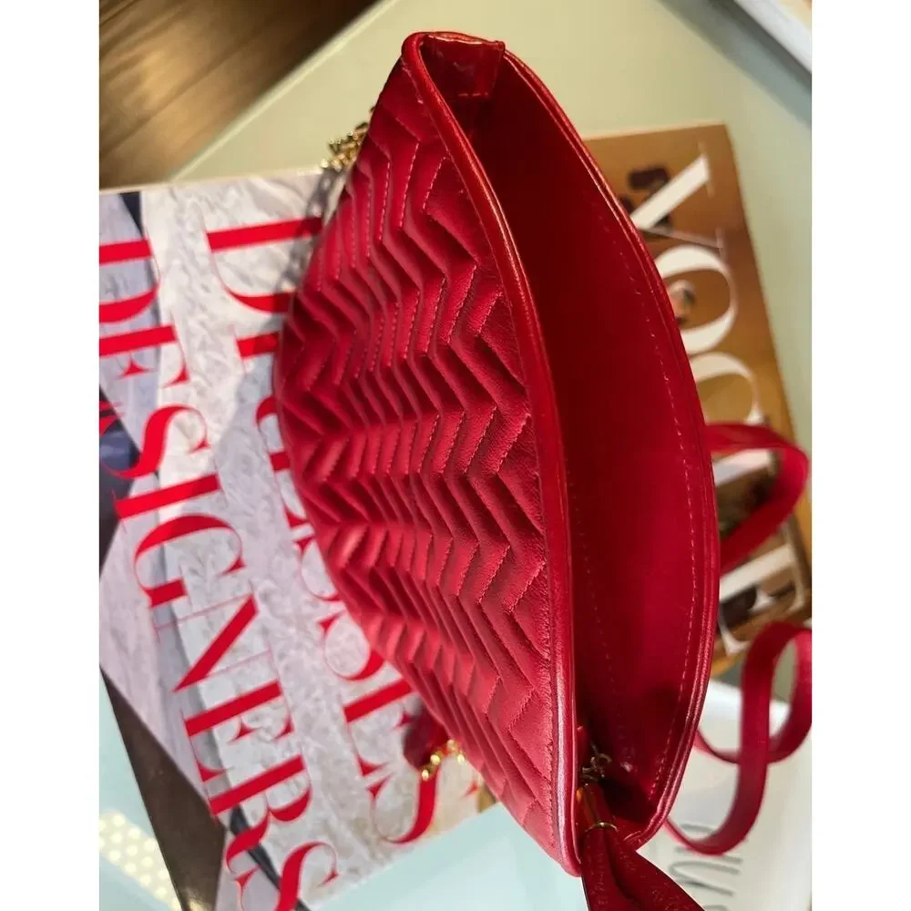 Lorenzi red leather